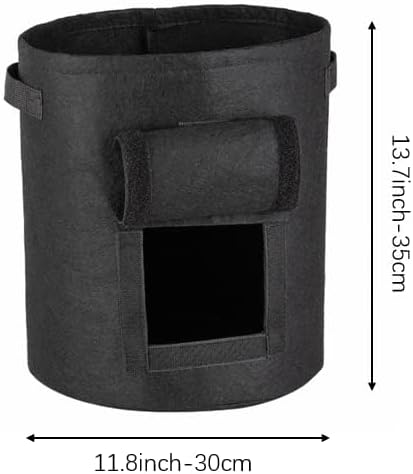 Takufu 3-Pack 7 Gallon Potato Grow Bags