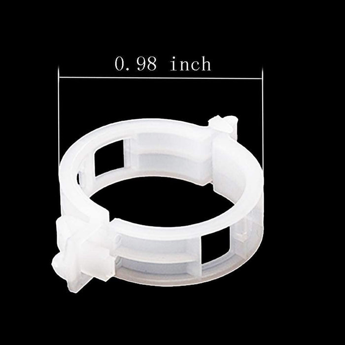 Plastic Garden Plant Support Clips, 100 PCS