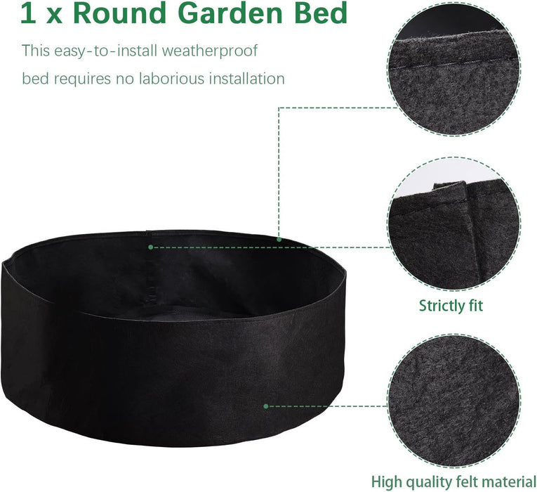 Takufu Raised Garden Bed, Fabric Raised Planting Bed, Raised Bed Gardening in the UAE