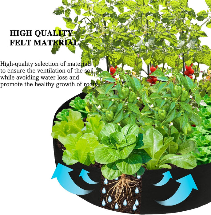 Takufu Raised Garden Bed, Fabric Raised Planting Bed, Raised Bed Gardening in the UAE