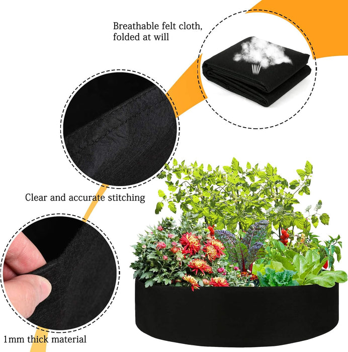 Takufu Raised Garden Bed, Fabric Raised Planting Bed, Raised Bed Gardening in the UAE