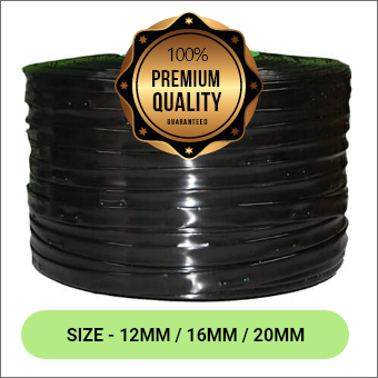 Flat Inline Drip Irrigation Pipe, 16mm, 1000 meter