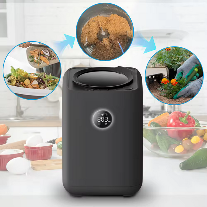 Takufu Home Electric Composter - Food Waste to Compost in 8 Hours, Food Waste Composte in the UAE