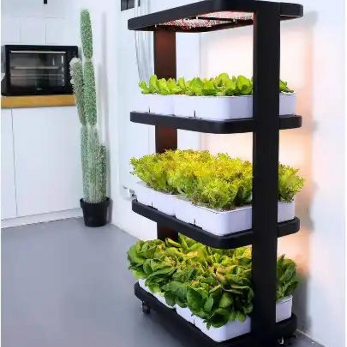 Small Home Complete Vertical Indoor Hydroponic Lighting Growing Systems