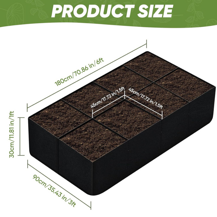 Takufu Fabric Garden Mini-Farm With Onsite Consulation and Maintenance Package, Urban Farming, Raised Bed Farming UAE