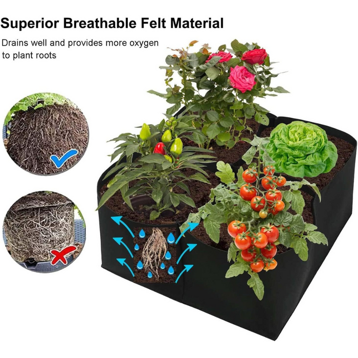 Takufu Fabric Garden Mini-Farm With Onsite Consulation and Maintenance Package, Urban Farming, Raised Bed Farming UAE