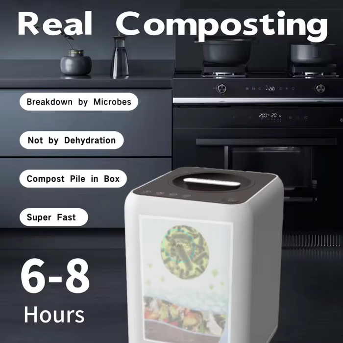 Takufu Home Electric Composter - Food Waste to Compost in 8 Hours, Food Waste Composte in the UAE