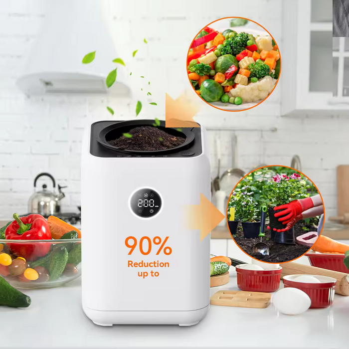 Takufu Home Electric Composter - Food Waste to Compost in 8 Hours, Food Waste Composte in the UAE