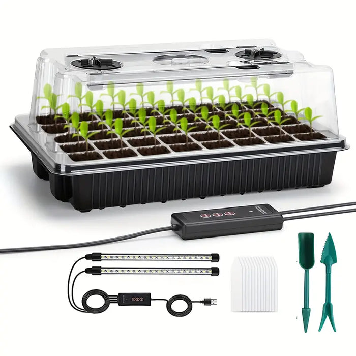 Takufu Seed Germination Tray, 40 Cells, With the Grow Light