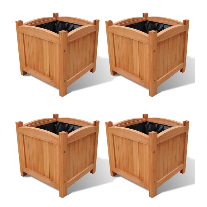 Takufu Raised Beds, 4 Pcs, Raised Bed gardening in the UAE