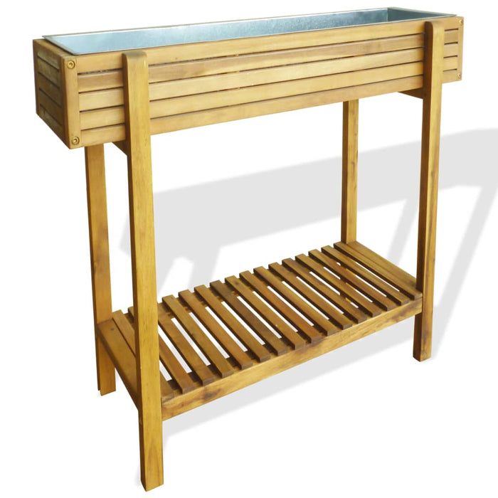Takufu Raised Garden Bed, Solid Acacia Wood, Raised Bed Gardening in the UAE