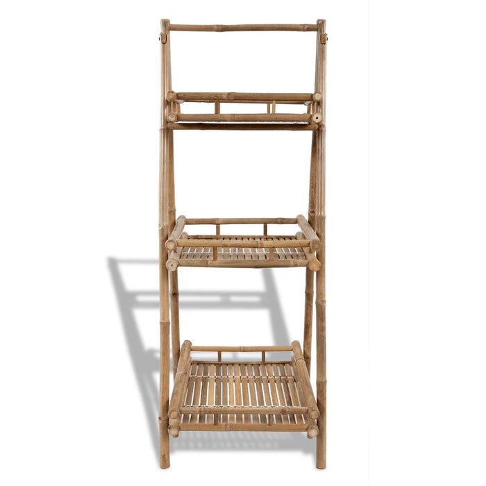 Takufu 3-Tier Folding Bamboo Plant Rack