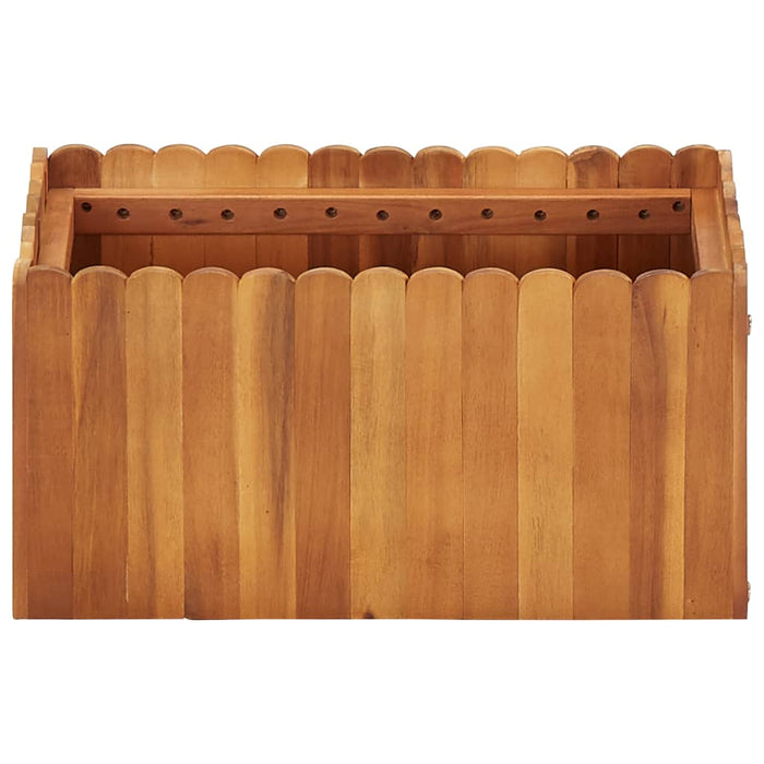 Takufu Garden Raised Bed, Solid Acacia Wood, Raised Bed Gardening in the UAE