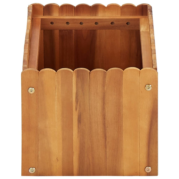 Takufu Garden Raised Bed, Solid Acacia Wood, Raised Bed Gardening in the UAE