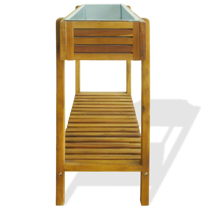 Takufu Raised Garden Bed, Solid Acacia Wood, Raised Bed Gardening in the UAE