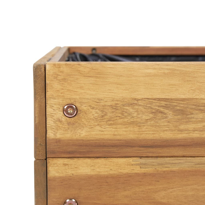 Takufu Raised Garden Planter, Solid Acacia Wood, Raised Bed Gardening in the UAE