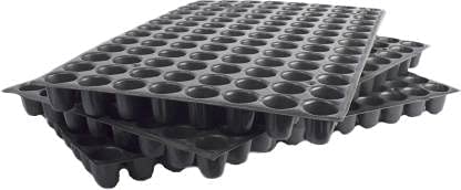 Germination Plastic Seedling Nursery Tray, 12 Trays