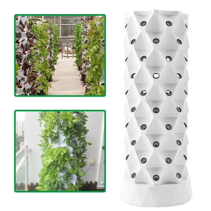 Takufu Aeroponic Growing Tower, Home Hydroponics UAE, Smart Indoor Gardening Kit, Indoor Hydroponics Abu Dhabi, UAE Eco-Friendly Gardening