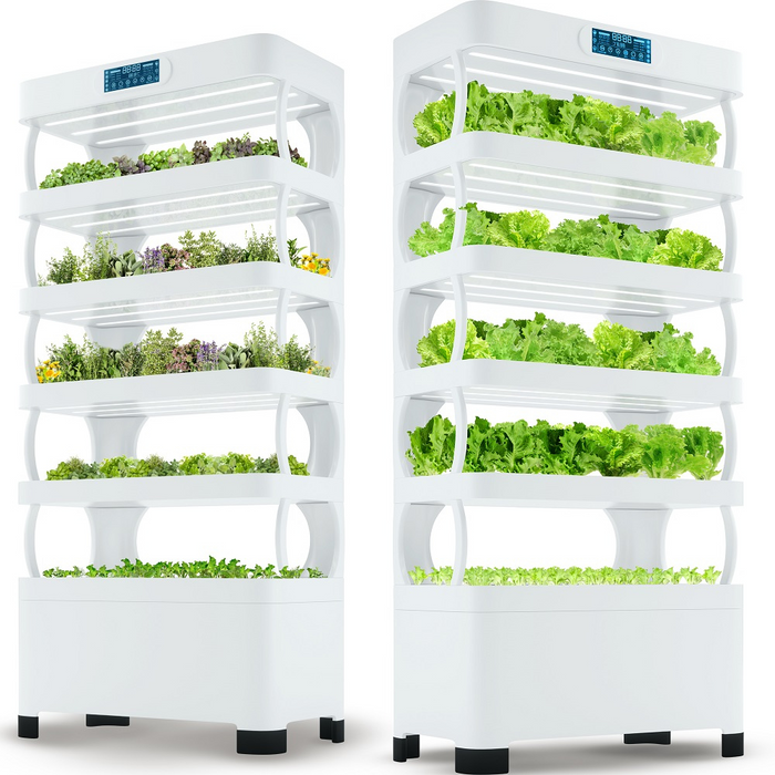 Takufu Hydroponic Growing System with Automated LED Grow Lights, Hydroponic growing system UAE