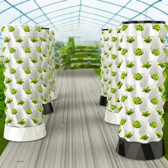Takufu Aeroponic Growing Tower, Home Hydroponics UAE, Smart Indoor Gardening Kit, Indoor Hydroponics Abu Dhabi, UAE Eco-Friendly Gardening