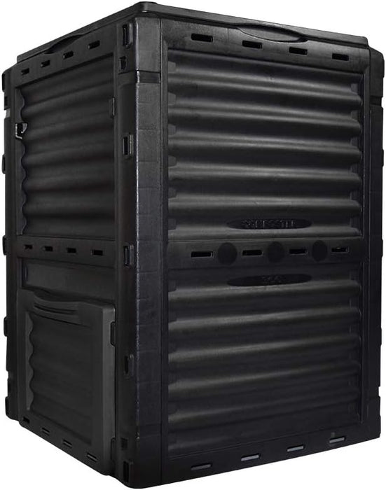 Garden Compost Bin from BPA Free Material, 80 Gallon(300 L), Easy Assembling, Large Capacity, Fast Creation of Fertile Soil