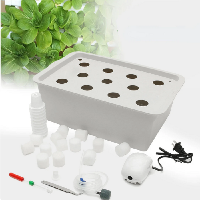 Takufu 12-Pod Indoor Hydroponics Growing System Kit