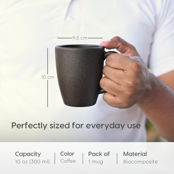Coffee Mug, 300 ml, Recycled From Coffee Ground Waste