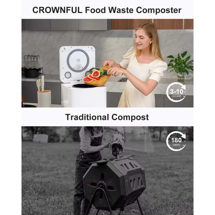 Takufu Home Electric Composter - Food Waste to Compost in 8 Hours, Food Waste Composte in the UAE