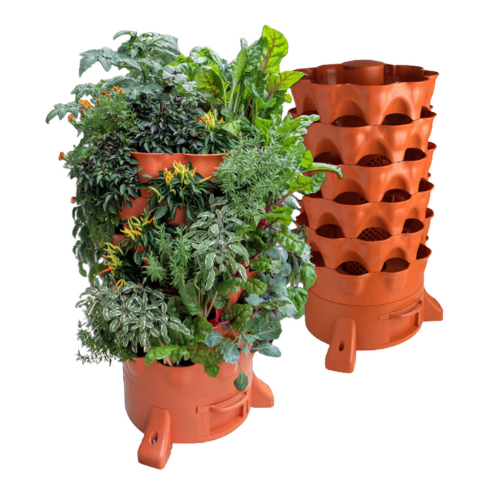 Tower Garden Composter, 50 Plants, Vertical Garden, Vertical Planter, Composter