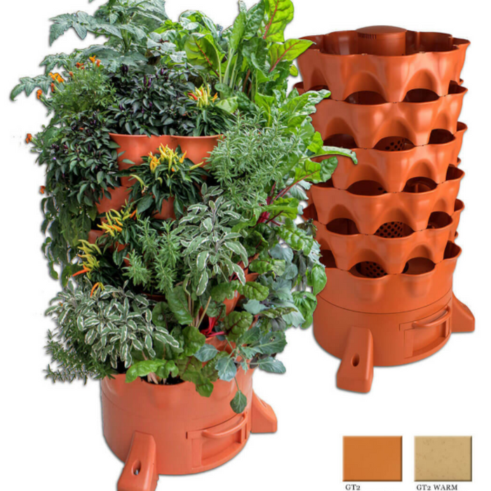 Tower Garden Composter, 50 Plants, Vertical Garden, Vertical Planter, Composter