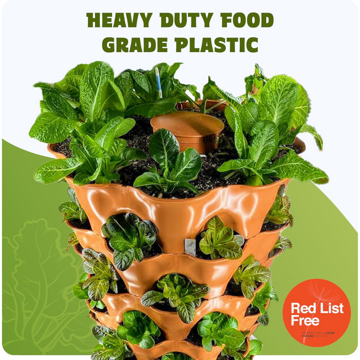 Tower Garden Composter, 50 Plants, Vertical Garden, Vertical Planter, Composter