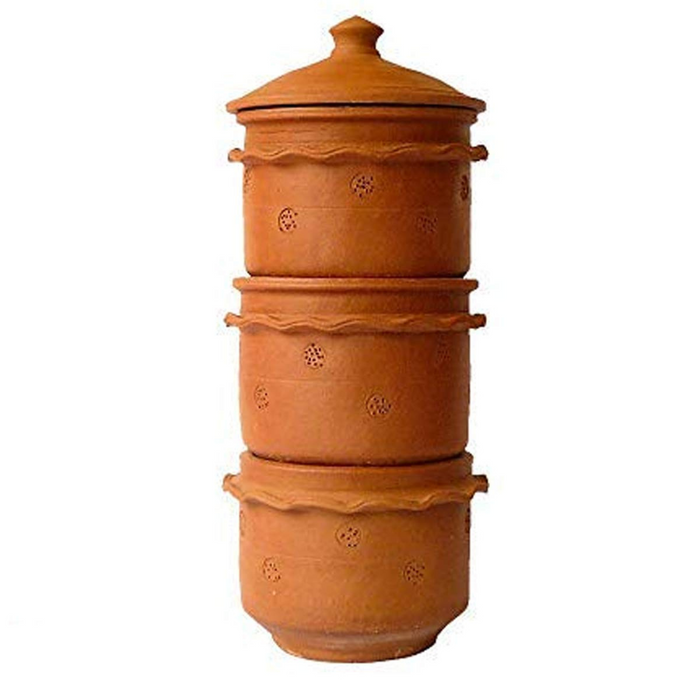 EcoCuisine CompostMate, TerraCotta Smell Free Compost Bin For Home