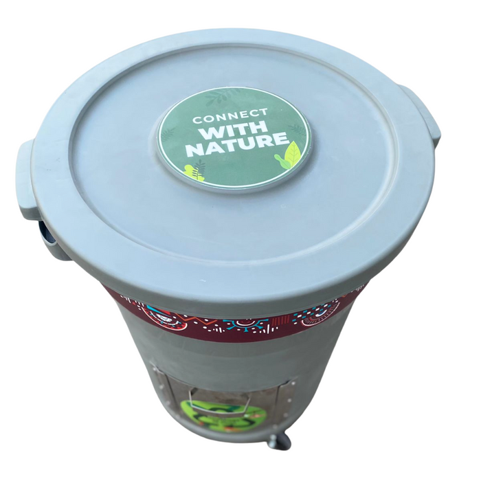 EcoCuisine CompostMate, Smell Free Compost Bin For Home, 120 L