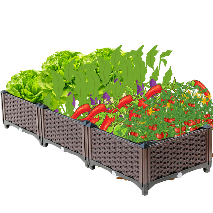 Takufu Garden Mini-Farm With Onsite Consulation and Maintenance Package, Urban Farming, Raised Bed Gardening in UAE
