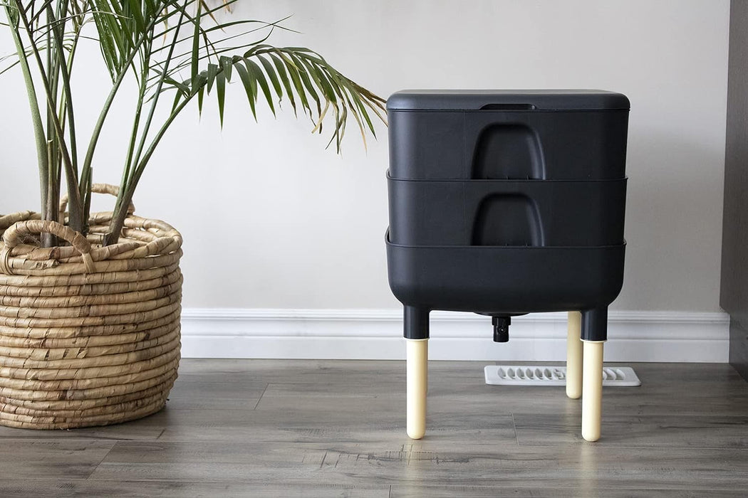 The Essential Living Composter, 2-Tray Worm Composter, VermiComposter