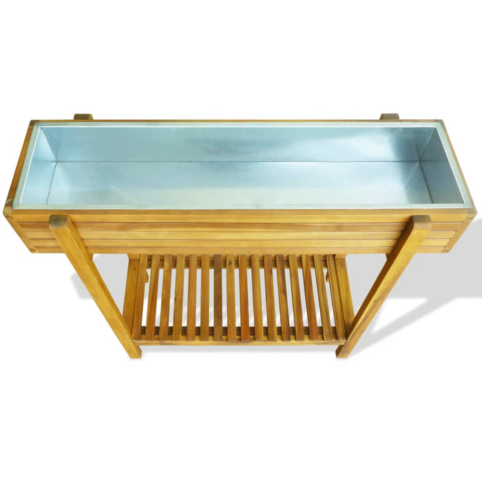 Takufu Raised Garden Bed, Solid Acacia Wood, Raised Bed Gardening in the UAE
