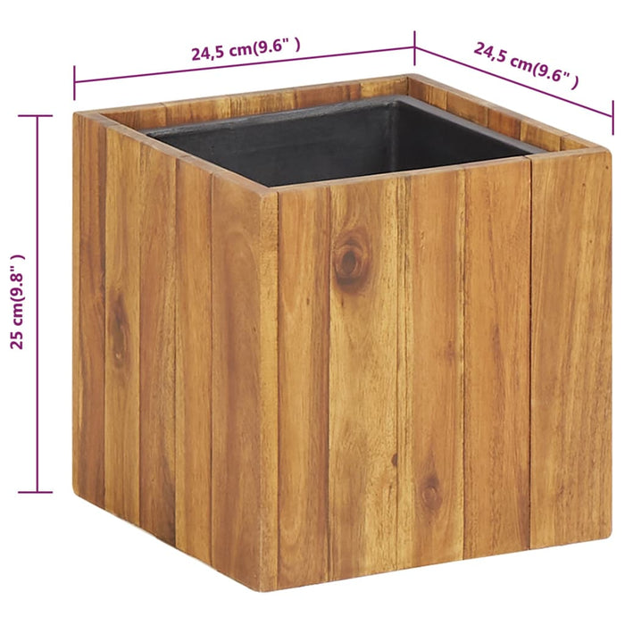 Takufu Garden Raised Bed Pot, Solid Acacia Wood, Raised Bed Gardening in the UAE